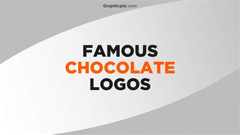 Famous Chocolate Logos Most Delicious Brands Graphic Pie