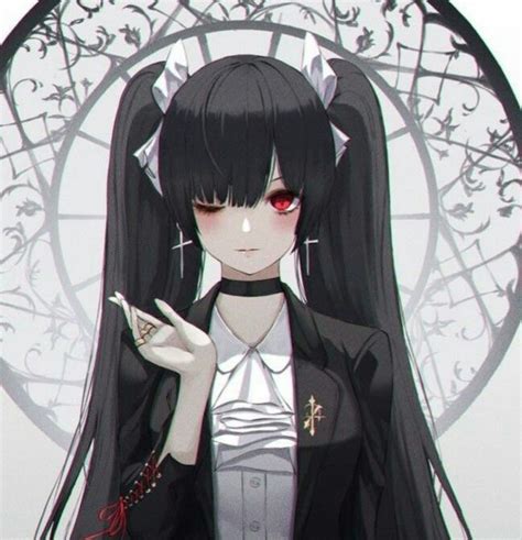 Gothic Anime Pfp Pin By Lilith On Aes â‡ System Malfunction Kniebandage