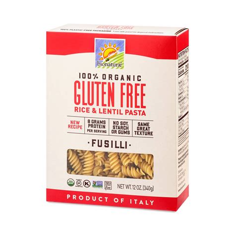 Gluten Free And Organic Fusilli Pasta By Bionaturae Thrive Market