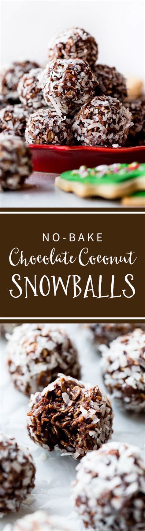 12 best keto christmas cookies recipes. No-Bake Chocolate Coconut Snowballs | Sally's Baking Addiction