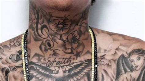 Wiz khalifa tattoo designs meaning with pictures. Wiz Khalifa's Tattoos Have Taken Over His Entire Body ...