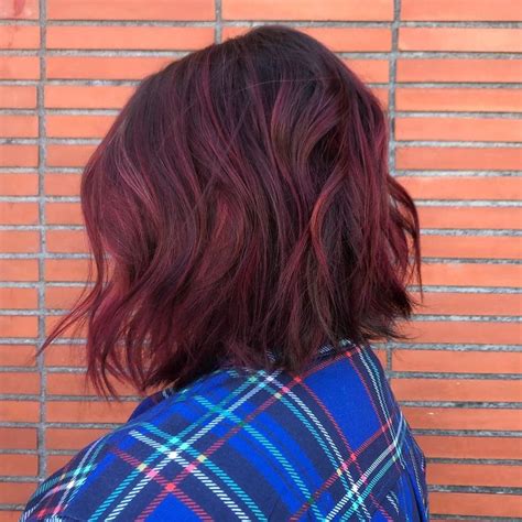50 Burgundy Hair Color Ideas Hairstyles And Shades Of The Year Hair Color Burgundy Deep Red