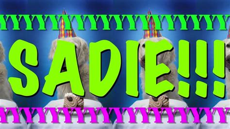Happy Birthday Sadie Epic Happy Birthday Song Youtube