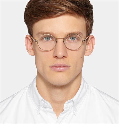 Browse men's glasses & eyeglasses for online shopping @ lenskart.com free shipping cash on delivery 14 days return. Oliver peoples Overstreet Round-frame Metal Optical ...