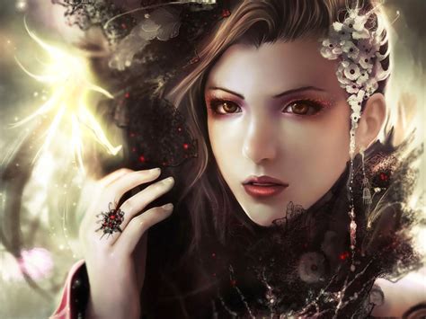 48 Fantasy Art Wallpaper Woman Wallpapersafari