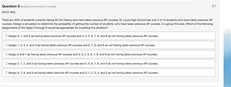 Solved Question Multiple Choice Worth Points Mc Chegg Com