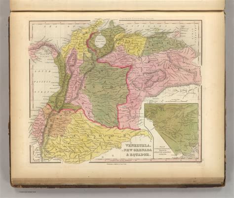 Venezuela New Grenada And Equador David Rumsey Historical Map Collection