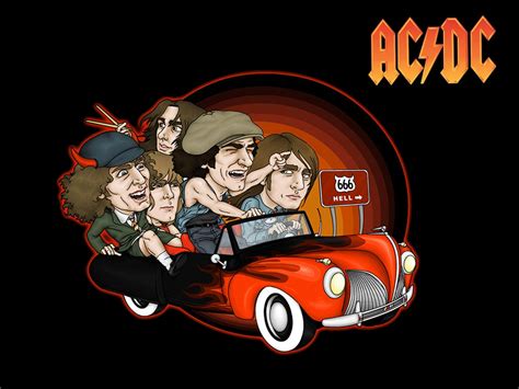 Ac dc , logo , background. AC/DC Cartoon Wallpaper and Background Image | 1600x1200 ...