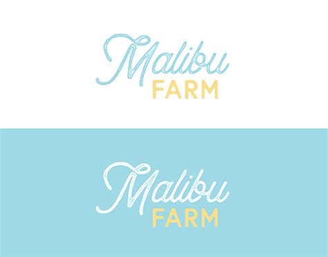 Malibu Farm Rebrand On Behance