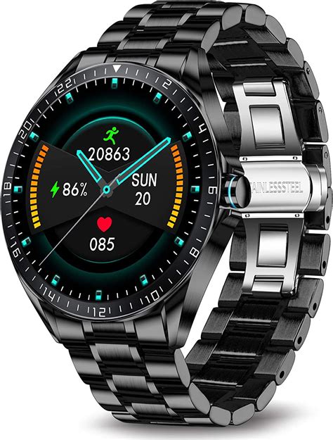 LIGE Smart Watch Fitness Tracker With Blood Pressure Heart Rate Monitor