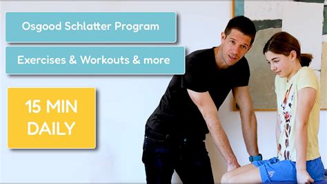 Osgood Schlatter Exercise Program Exercises And Workouts To Get Rid Of