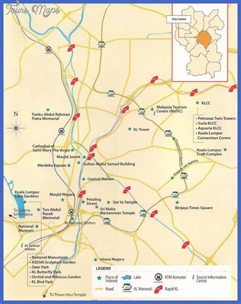 Kuala Lumpur Map