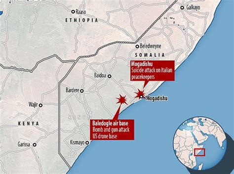 Al Shabab Suicide Bomber And Gunmen Attack Us Drone Base In Somalia