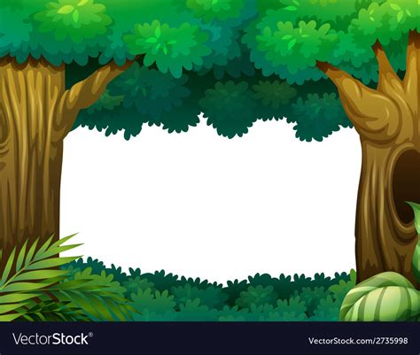 Forest Royalty Free Vector Image Vectorstock