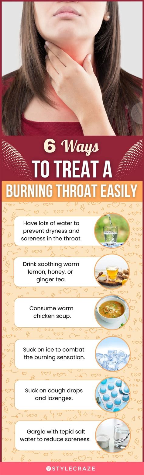 Burning Throat Symptoms Causes And Home Remedies