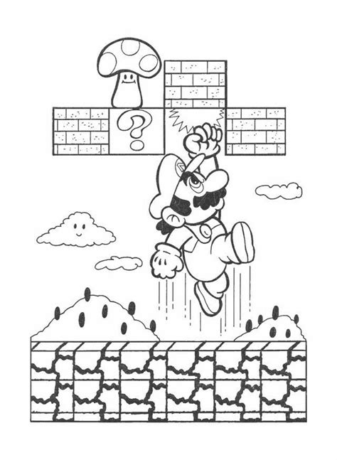 Mario mayhem presents a super mario bros. Pin by Shawna Scherer on mario bros | Super mario coloring ...