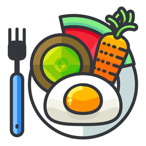 Gambar Logo Makanan Snack Logo Makanan Sanggul Kartun