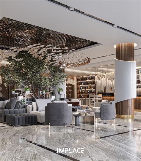 Hotel Lobby Design On Behance