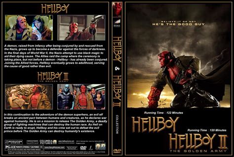 Coversboxsk Hellboy Double Feature High Quality Dvd Blueray