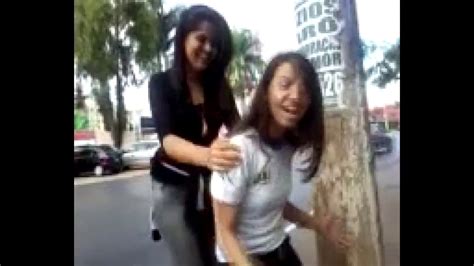 Piggyback Ride Two Hot Girl Each Other Only One Minute Piggyback Ride