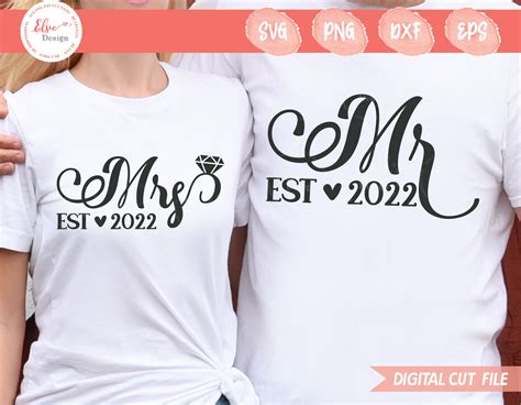 Art And Collectibles Couple Svg Marriage Svg Mr And Mrs Svg Valenines