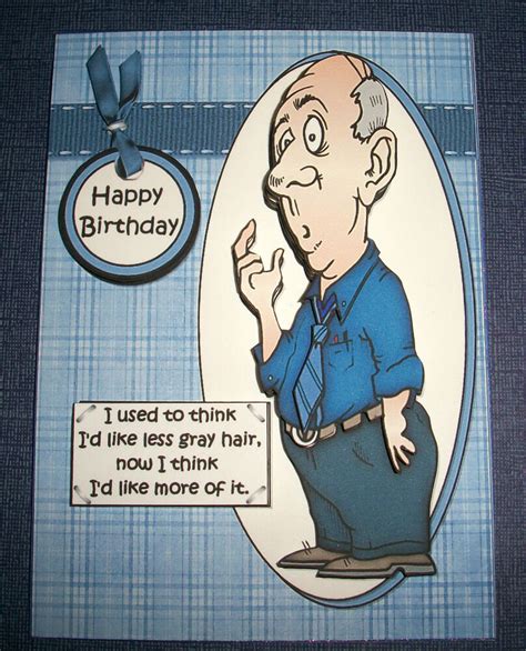 Share the best gifs now >>> Handmade Greeting Card 3D Humorous Birthday With An Old ...