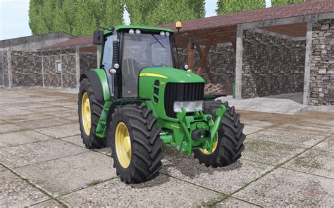 John Deere 7530 Premium V2015 для Farming Simulator 2017