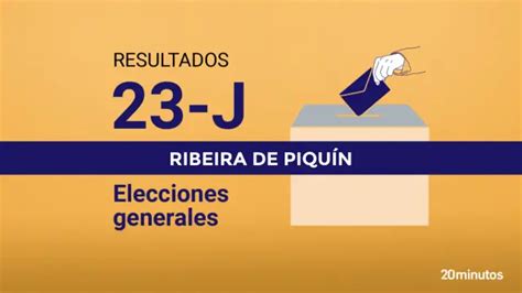 Resultados Elecciones Generales En Directo En Ribeira De Piquín