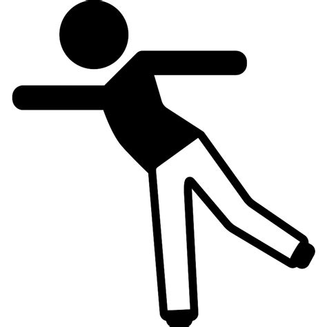 Boy Standing On One Leg Vector Svg Icon Svg Repo