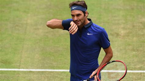 Beim rasenturnier in westfalen fühlt er sich daheim, zehnmal hat er dort schon gewonnen. Federer en appel "chez lui" à Halle - Eurosport
