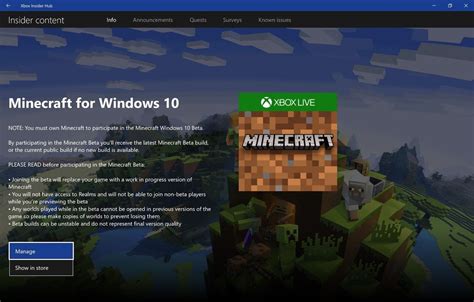 How To Join The Betas For Minecraft Bedrock Edition Windows Central