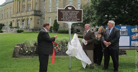 East Niagara Post County Building Historic Designation Noted