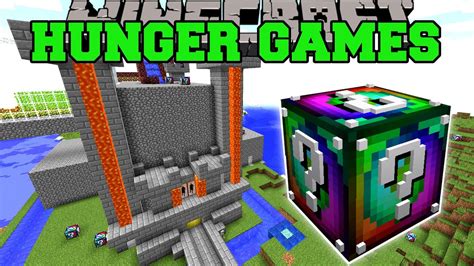 Minecraft Popularmmos Castle Hunger Games Lucky Block Mod Modded