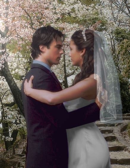 Elena And Damons Wedding The Vampire Diaries Tv Show