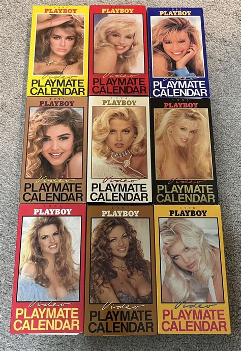 Amazon Playboy S Video Playmate Calendar Vhs Rebecca Scott Hot Sex