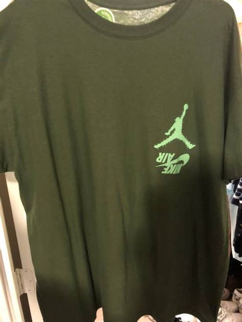 Nike Cactus Jack Travis Scott Jordan Highest Tee T Shirt Olive Xl Grailed