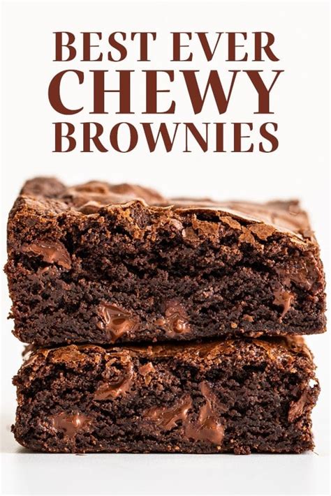 Best Ever Chewy Brownies Recipe Handle The Heat