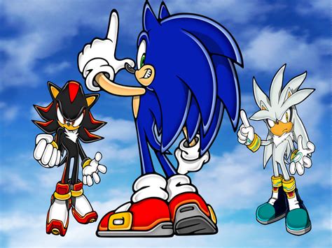 Sonic, shadow and silver's sleepover in vr chat! 49+ Sonic Shadow and Silver Wallpapers on WallpaperSafari