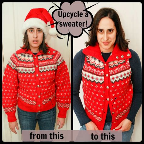 A sweater seems like such a big project that will take a lot of time and skill, so often knitters are too intimidated to take on the challenge. 6 Ways To Transform A Sweater Into New Clothing - diy Thought