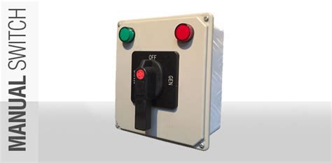 Manual Changeover Switch For Generators