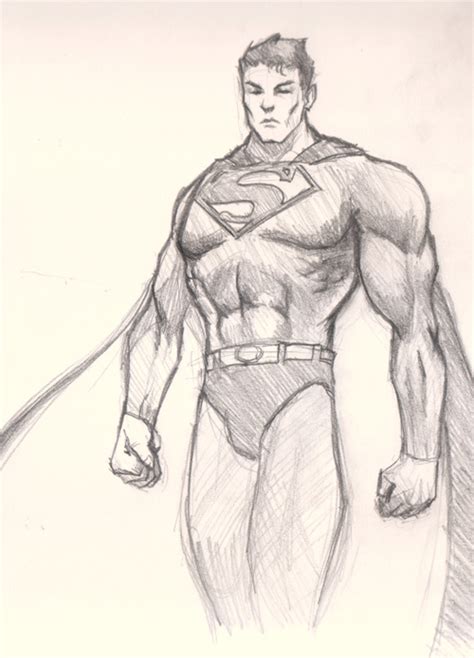 How To Draw Superman Step By Step Easy