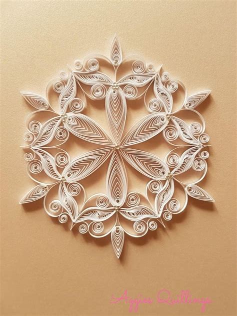 Pin On Quilling Snowflakes