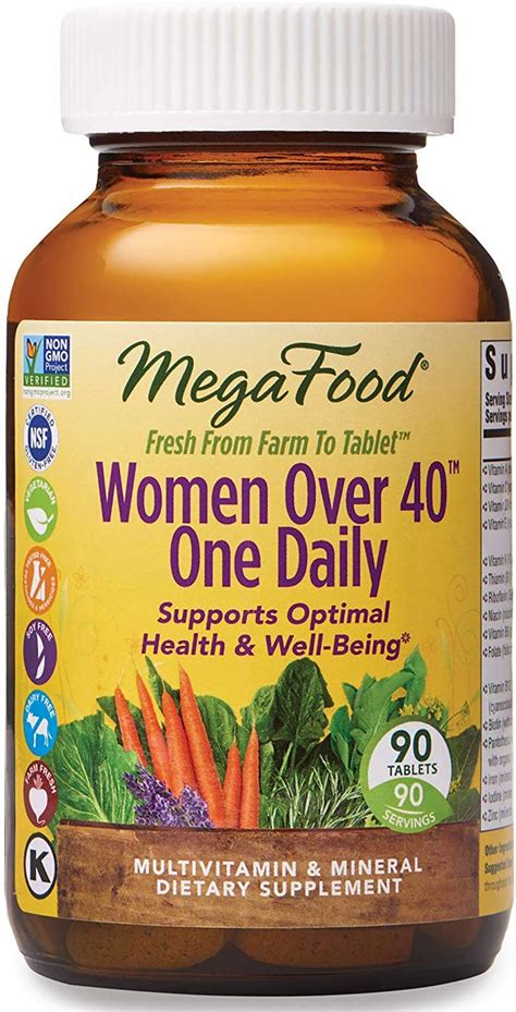Megafood Women Over 40 One Daily Multivitamin Mineral Multivitamin