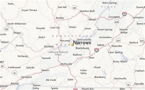 Narrows Weather Station Record Historical Weather For Narrows Virginia