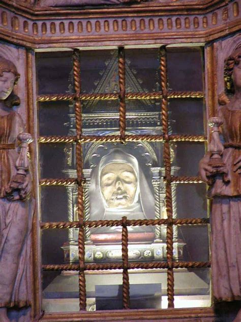 Siena Italy Saint Catherine Of Siena And The Eucharistic