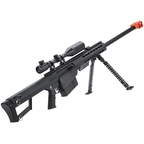 Buy 6mmproshop Barrett Licensed M82a1 Bolt Action Powered Airsoft
