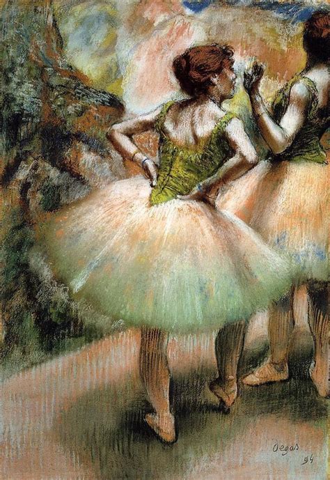 1894 The Green Dancer Edgar Degas Edgar Degas Art Degas Paintings