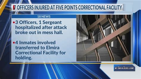 7 Officers Injured In All Out Riot At Five Points Correctional