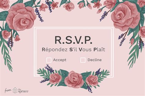 What Does RSVP Mean on an Invitation?