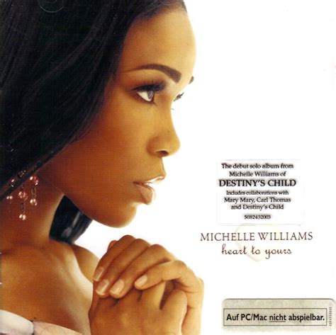 Michelle Williams Heart To Yours 2002 Cd Discogs